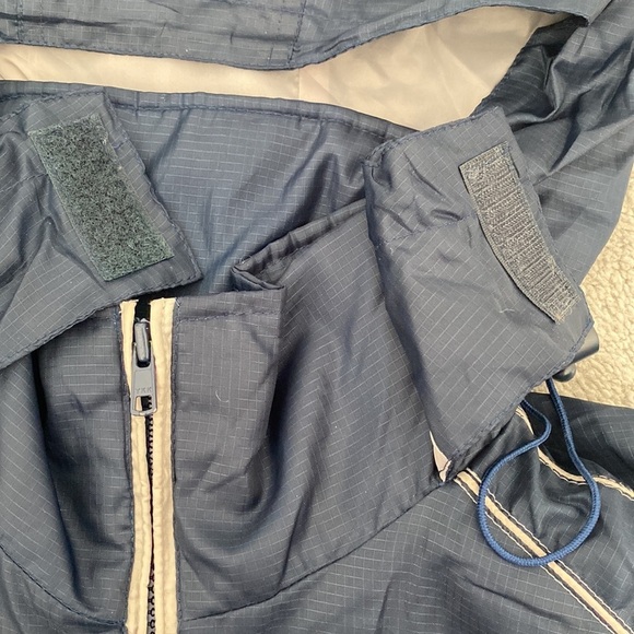 NFL NEW ENGLAND PATRIOTS Blue Detachable-Hoodie Full-Zip Logo Jacket in Large - Picture 16 of 16